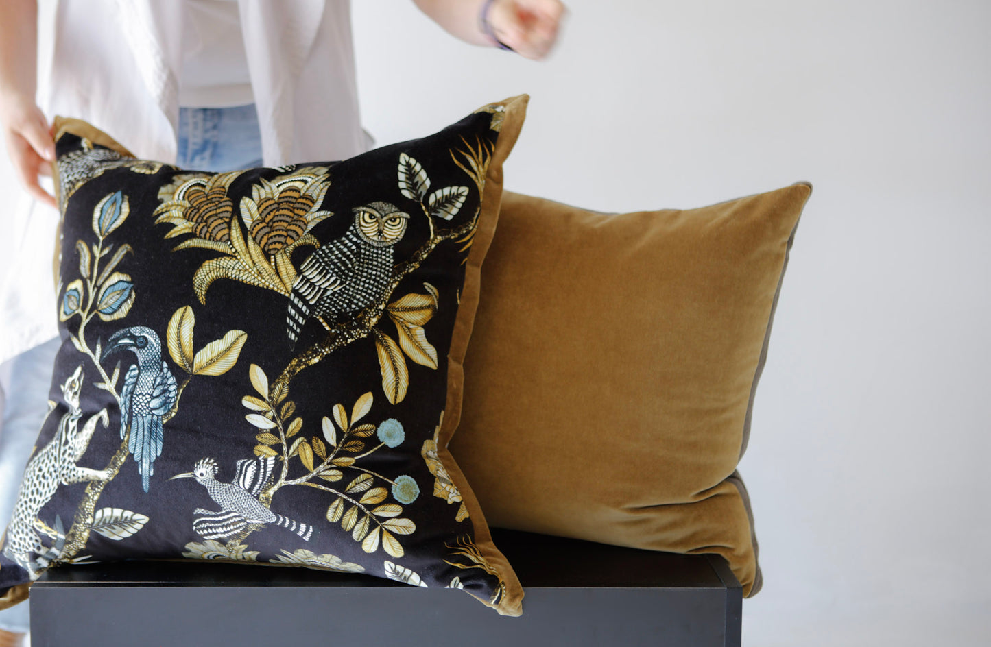 Ardmore Camp Critters Night Cushion by HKEDIT
