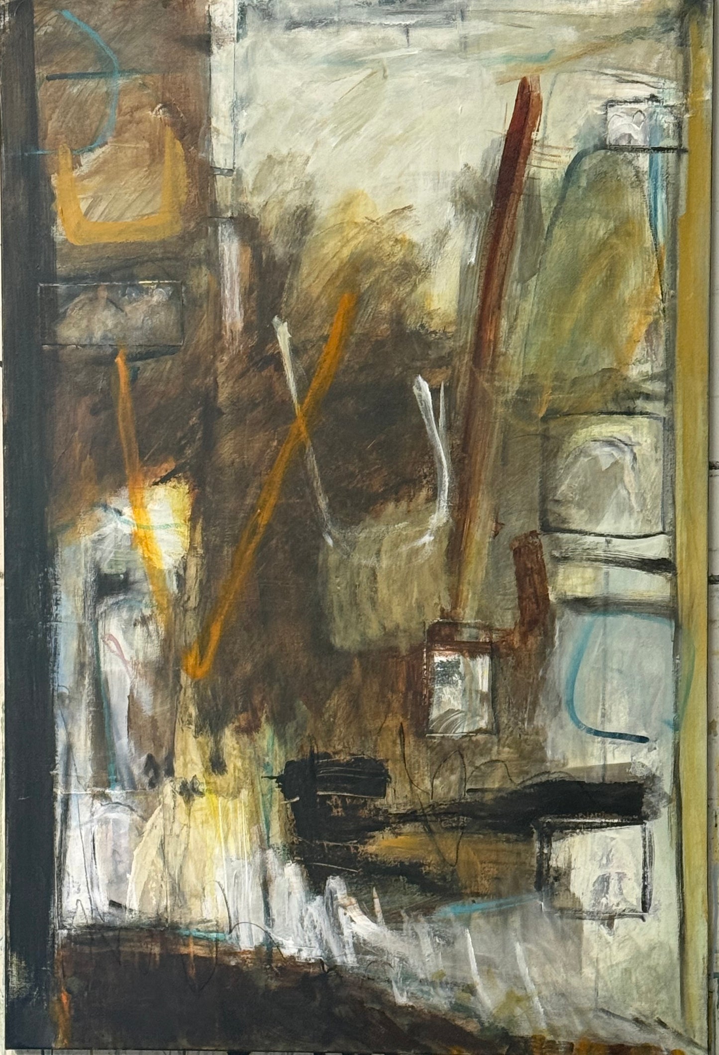 Apartment91byHareandKlein_MerrylGreavesartist_Studioartwork_mixedmediacollageoncanvas