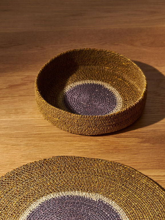 Pinto Basket | Ochre Lupin