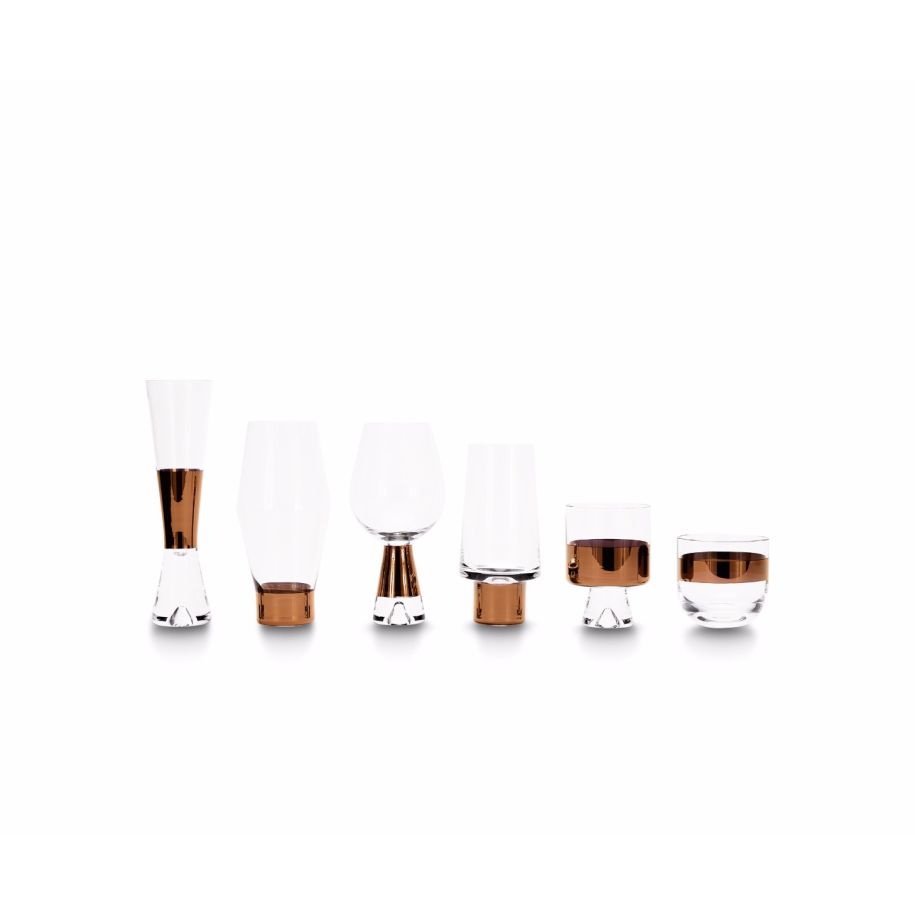 Tom Dixon Tank High Ball Glasses Copper
