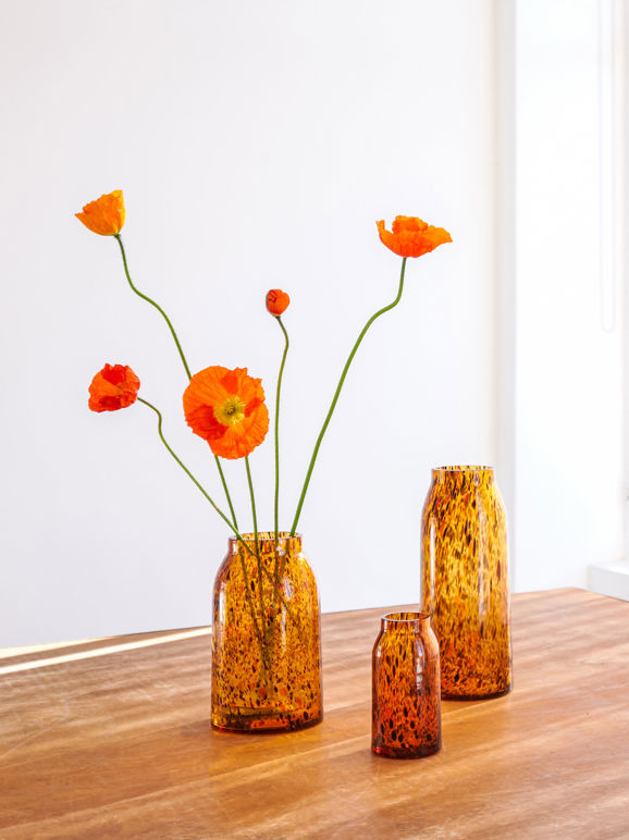 Otto Vase | Amber Speckle (Large)