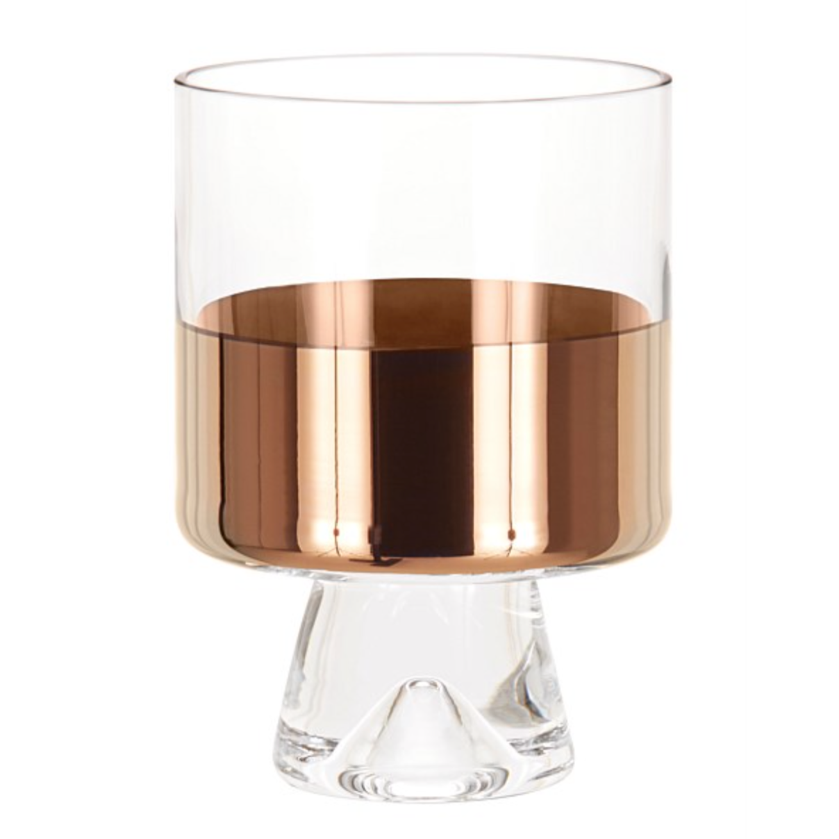 Tom Dixon Tank Low Ball Glasses Copper