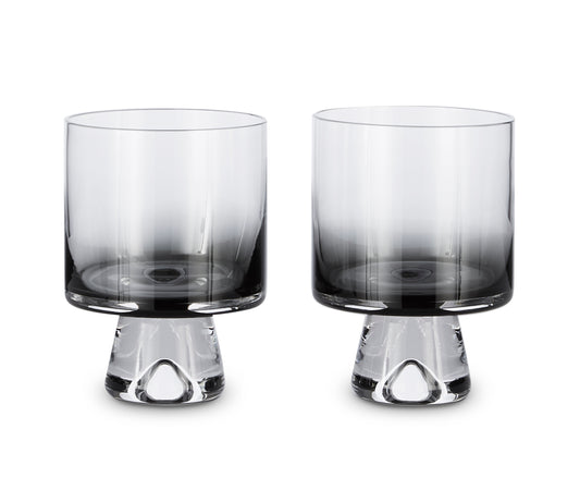 Tom Dixon Tank Low Ball Glasses Black