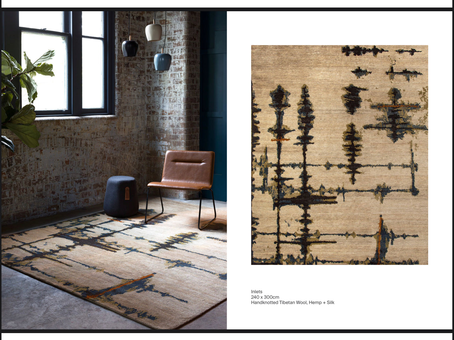 Hare + Klein x Designer Rugs "Inlets" Rug