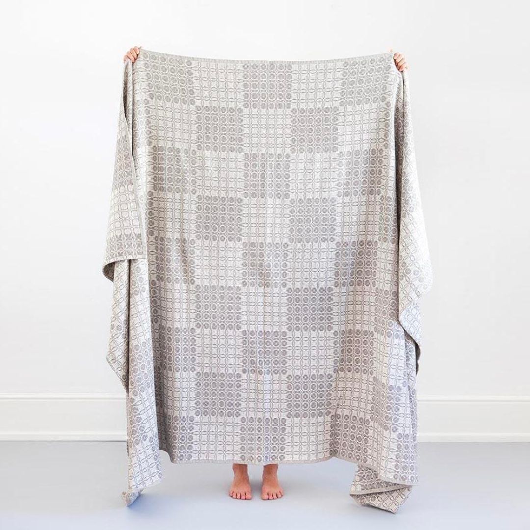 The Juno Throw by Mungo - Grey