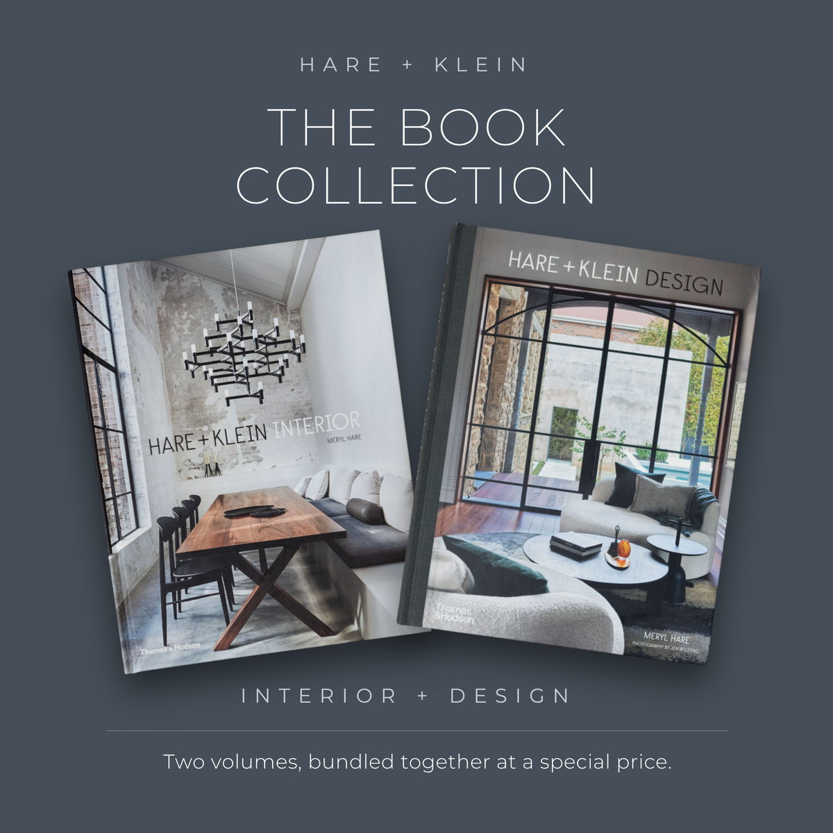 Hare + Klein Book Collection - Interior and Design