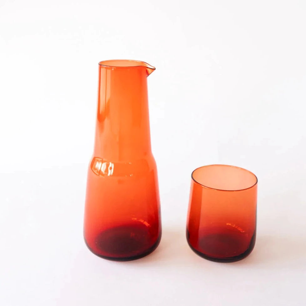 Carafe and glass set