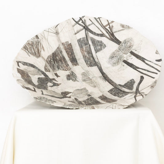 Studio Levine "Choices" - Round platter (Co-lab with Julie Avisar)