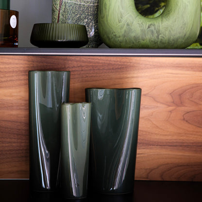 Pinch vase | Charcoal
