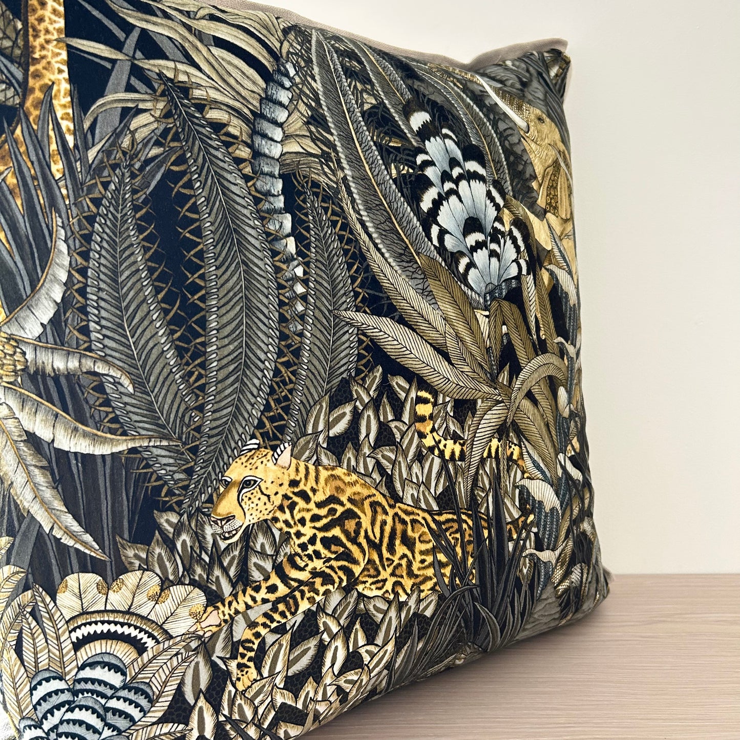 Ardmore Collection: Sabie Forest Dawn Jaguar Cushion