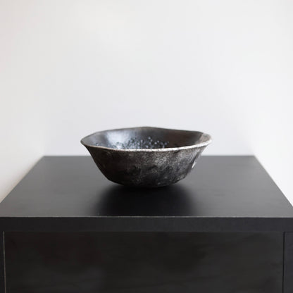 Laura Jankelson 'Naked Raku Bowl Bubbles #1152'