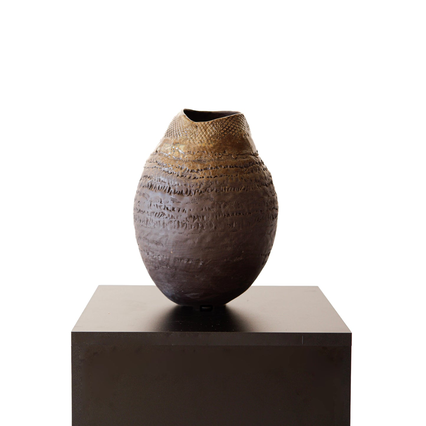 Laura Jankelson 'Black Smoke Vessel' #997