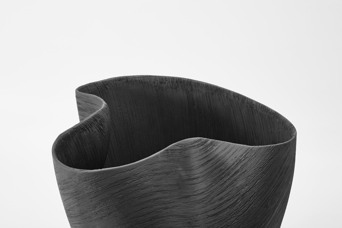 Textured bowl, sculptural homeware accessory