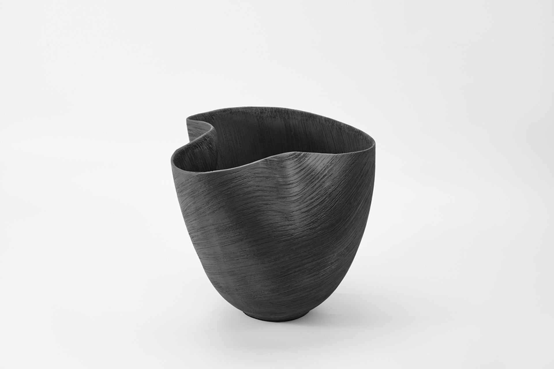 Textured bowl, sculptural homeware accessory