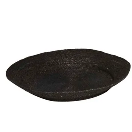 Woven Bowl - Small Black