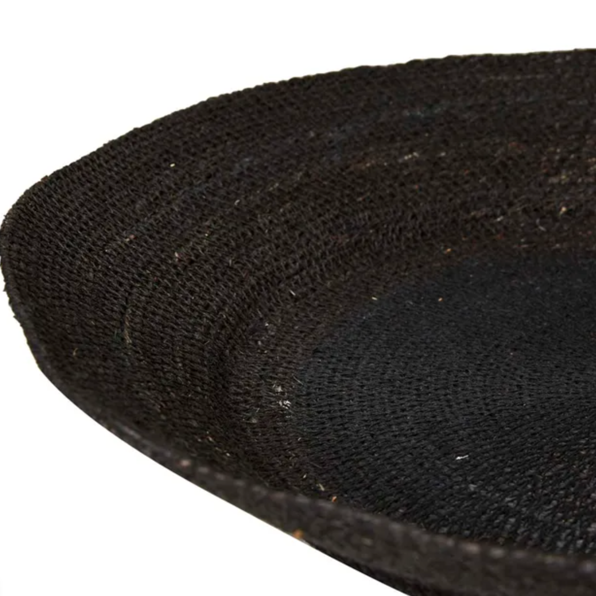 Woven Bowl - Large Black