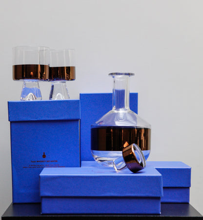 Tom Dixon Tank Low Ball Glasses Copper