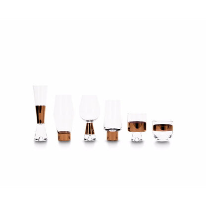 Tom Dixon Tank High Ball Glasses Copper