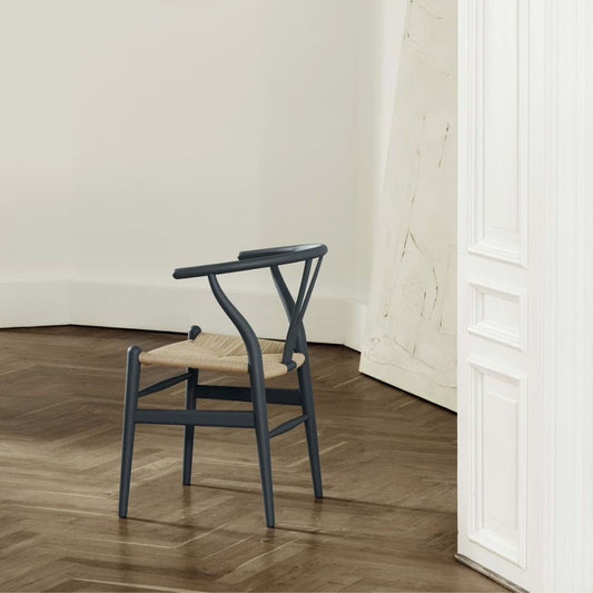 CH24  Hans J. Wegner’s Wishbone Soft Chair - Soft Grey