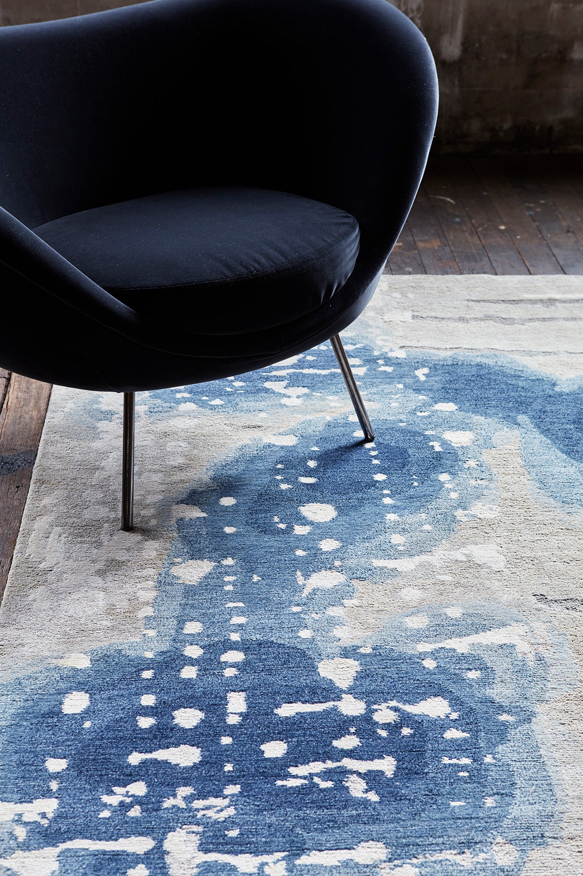 Hare + Klein x Designer Rugs "Inkblot" Rug