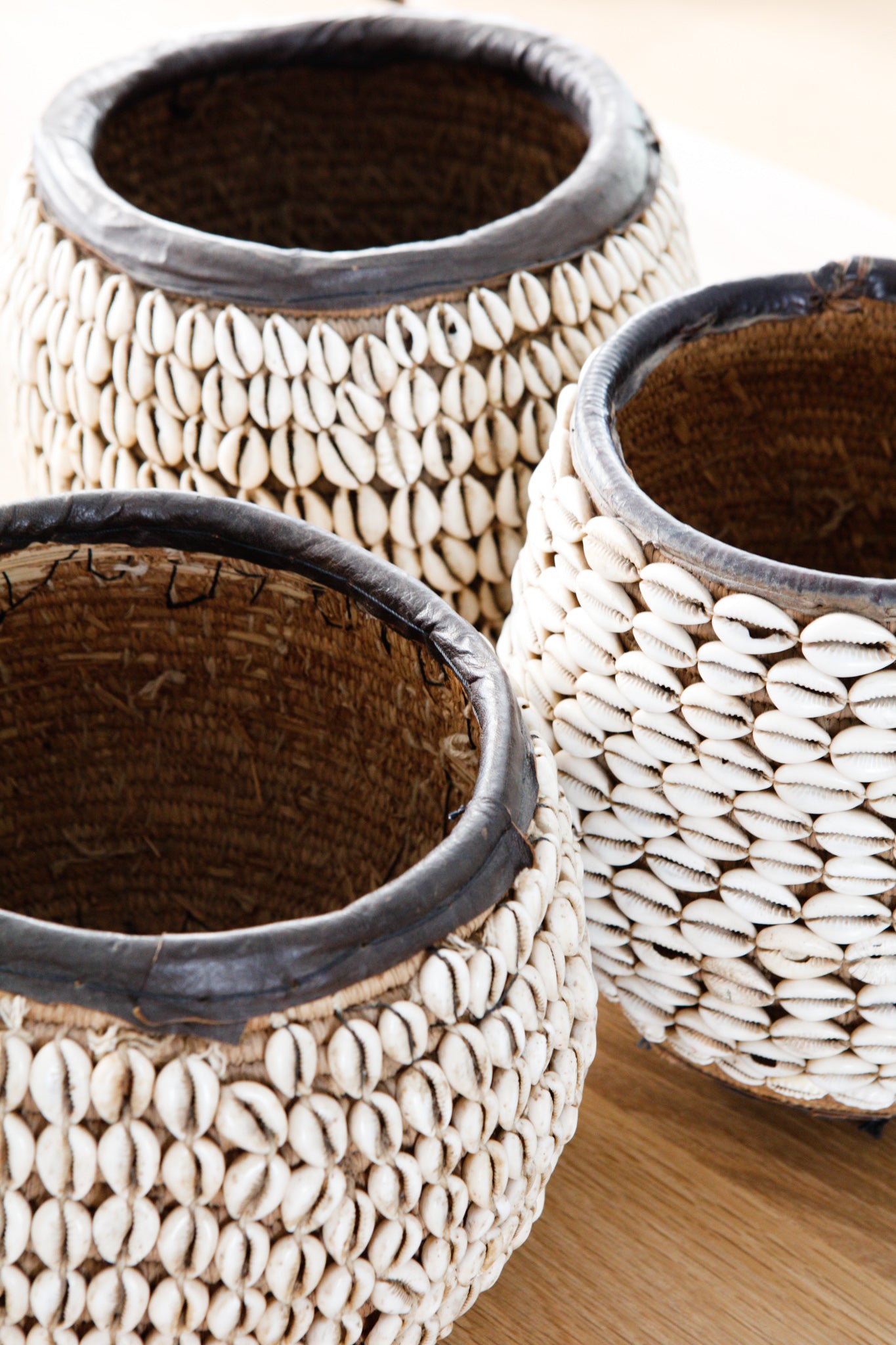 Cowrie Shell Basket