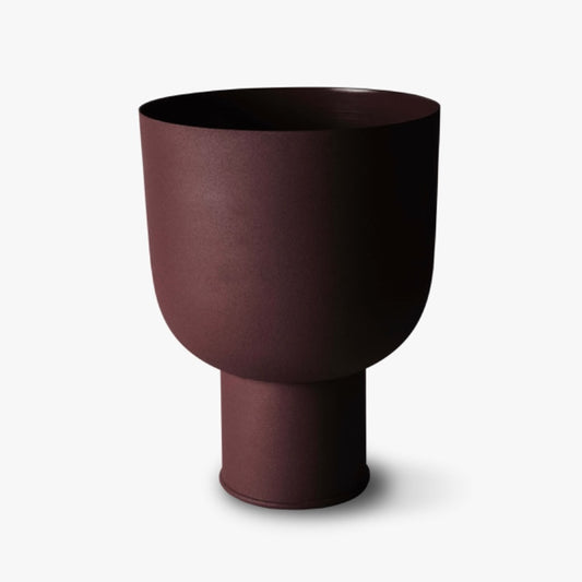 Iron Curve Planter - Umber