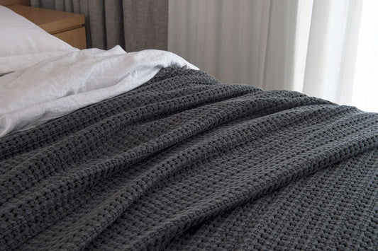 Bemboka Cotton Waffle Blanket - Super King/King