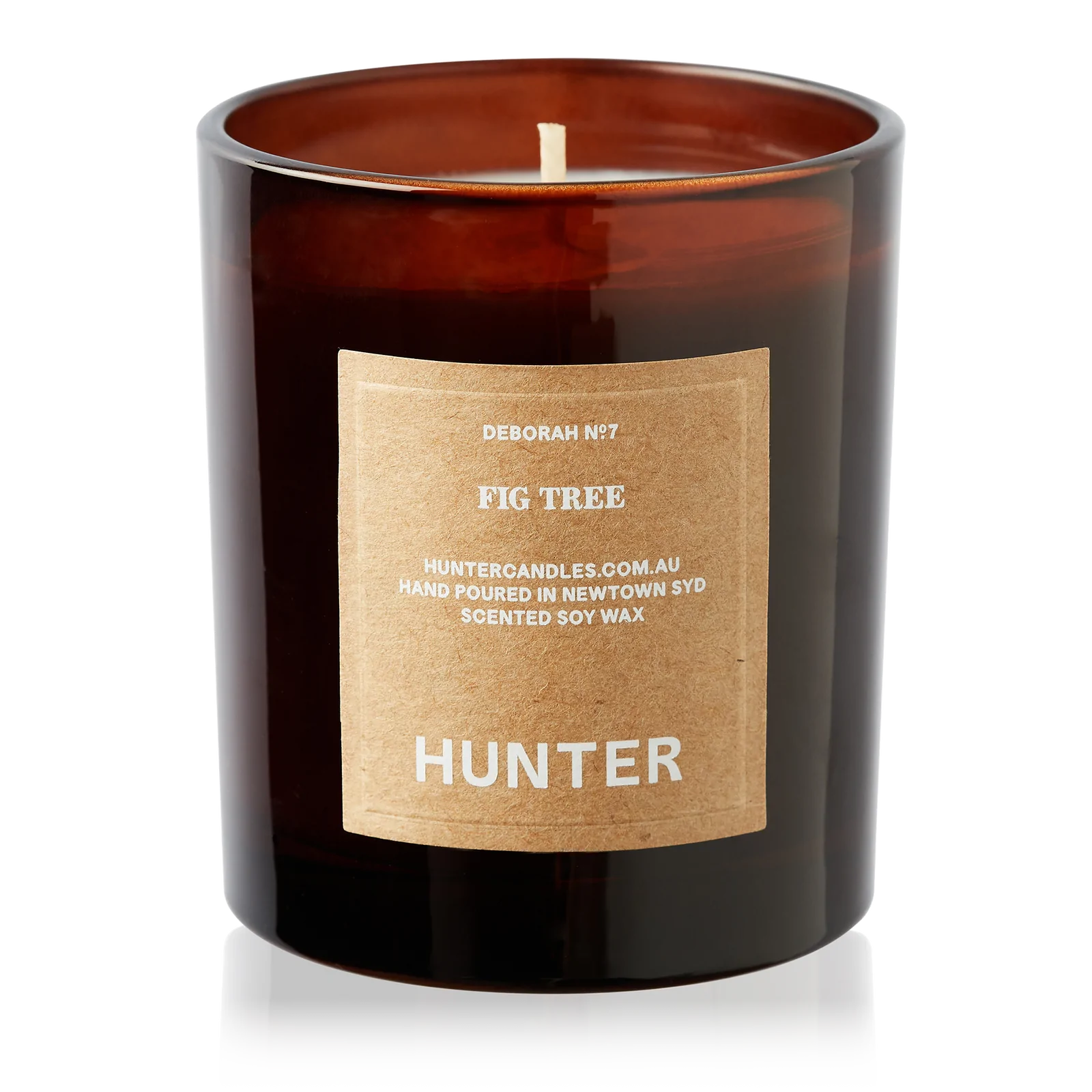"Fig Tree" Candle for HK Edit by Hunter Candles.  woody + earthy + weighted in scent + touch of floral