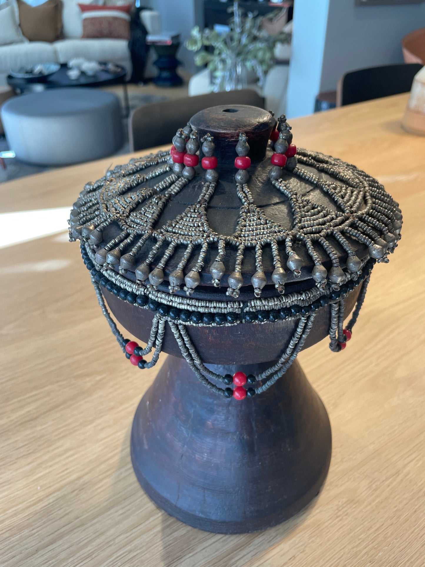 Beaded Ethiopian Container