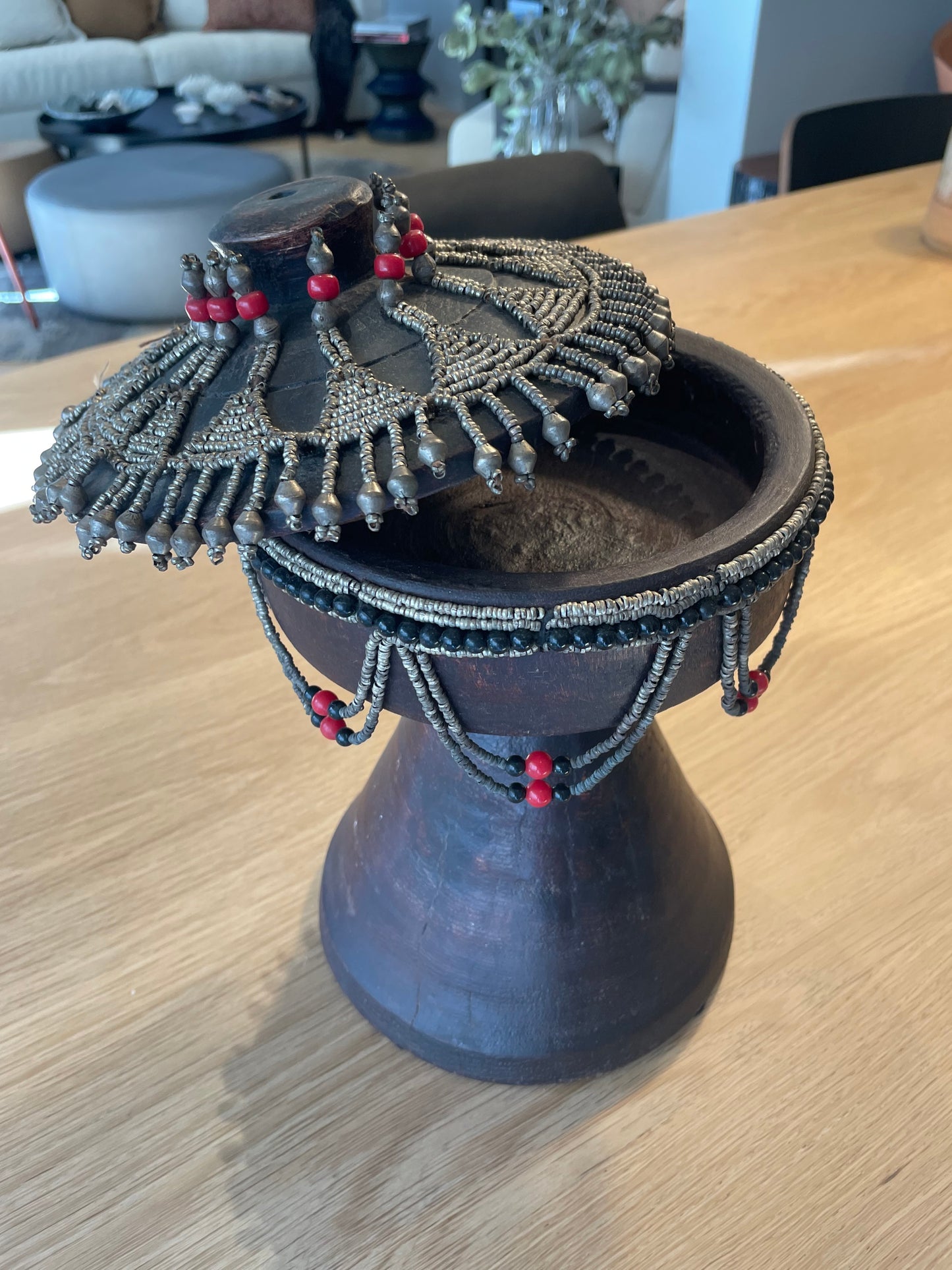 Beaded Ethiopian Container