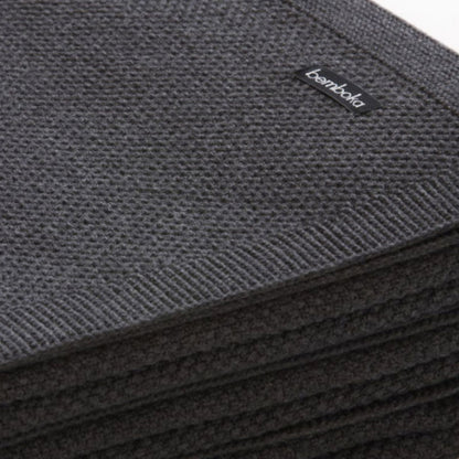 Bemboka Cotton Moss Stitch Blanket:KQ
