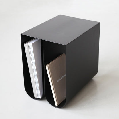 Curved Side Table - Black